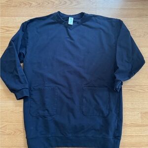 Smash and Tess Sweatshirt dress size Large (navy)